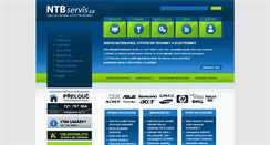 Desktop Screenshot of ntbservis.cz